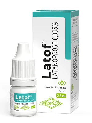 Latof Latanoprost 0,05 % Solución oftálmica 2,5 ml.