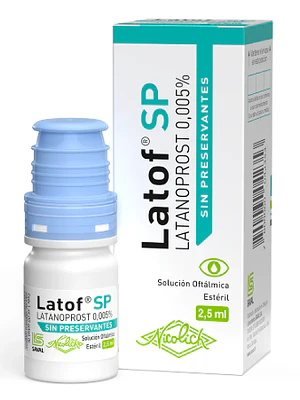 Latof SP Latanoprost 0,005 %  Solución oftálmica 2,5 ml.