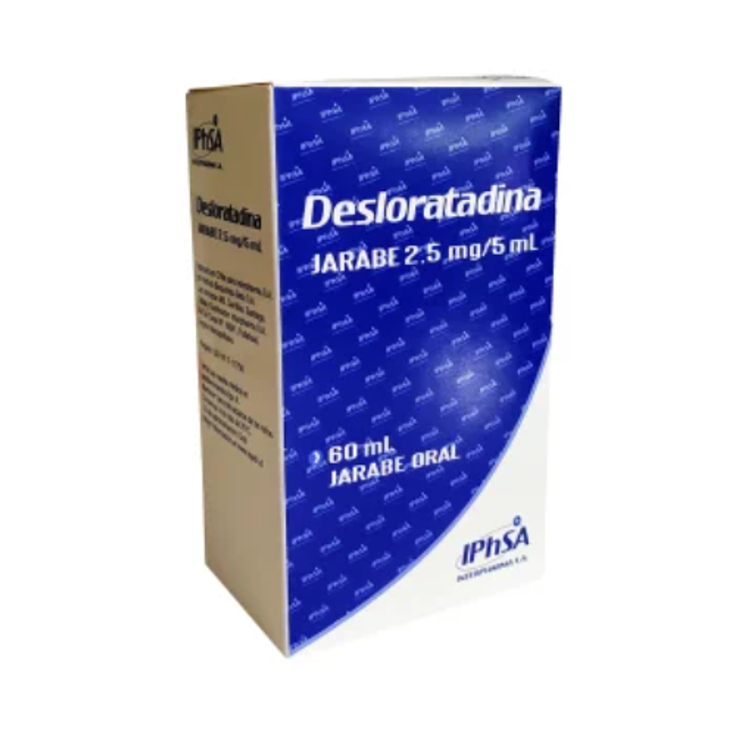 Desloratadina 2,5 mg Jarabe 60 ml. 1