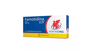 Famotidina (B) 20 mg 20 Comprimidos.