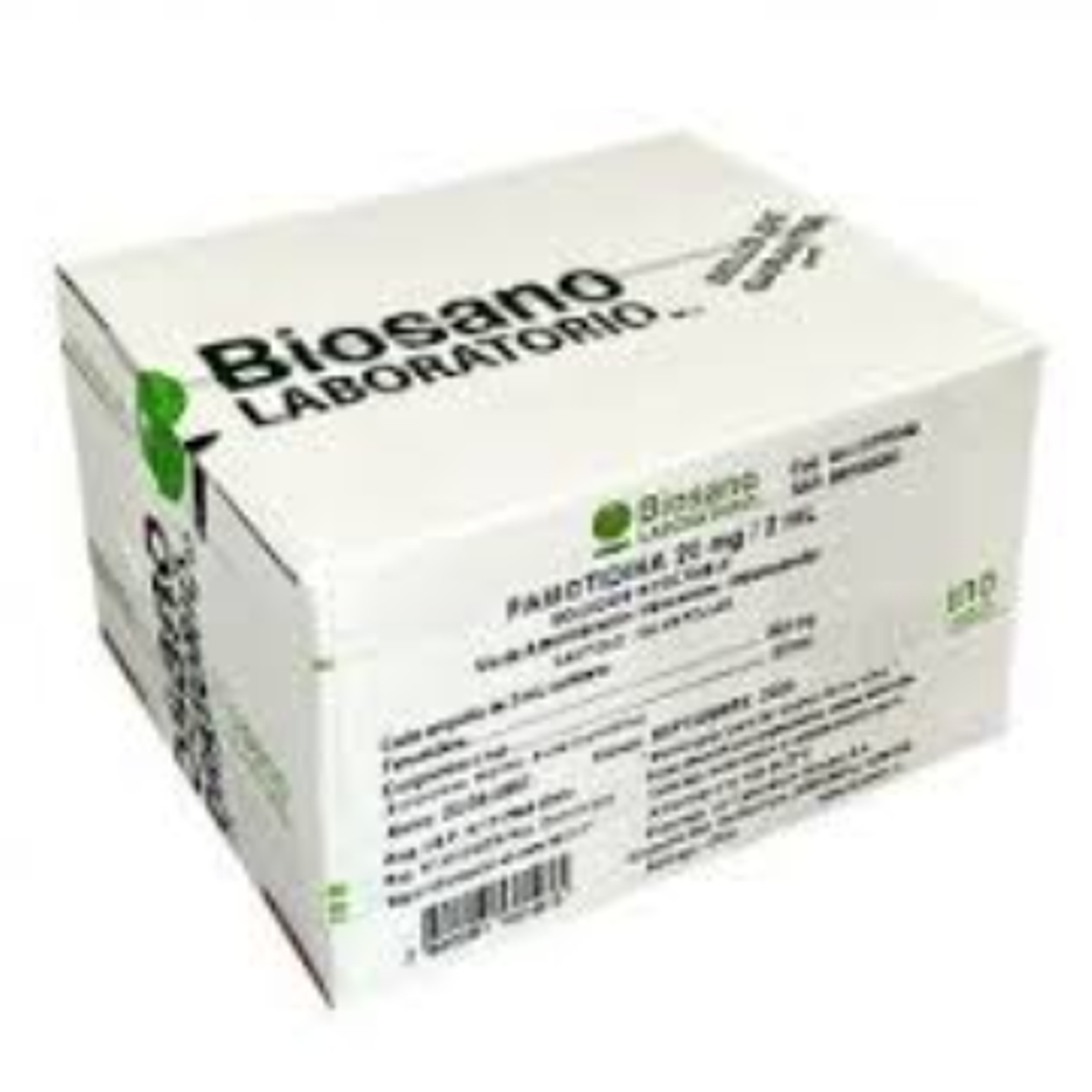 Famotidina 20 mg 100 Ampollas 2 ml. Biosano. 1