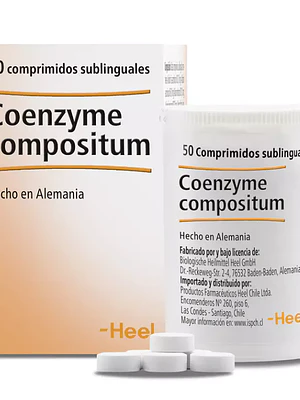 Coenzyme Compositum 50 Comprimidos sublinguales. Heel