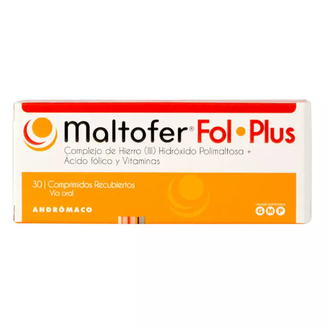 Maltofer Fol Plus 30 Comprimidos recubiertos. 1