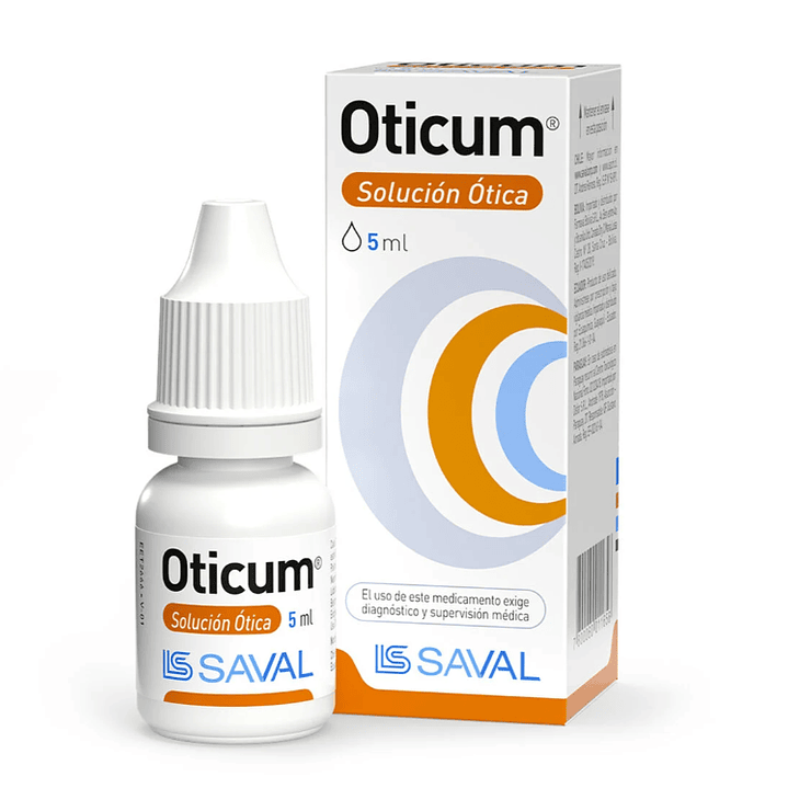 Oticum Solución ótica 5 ml. 1