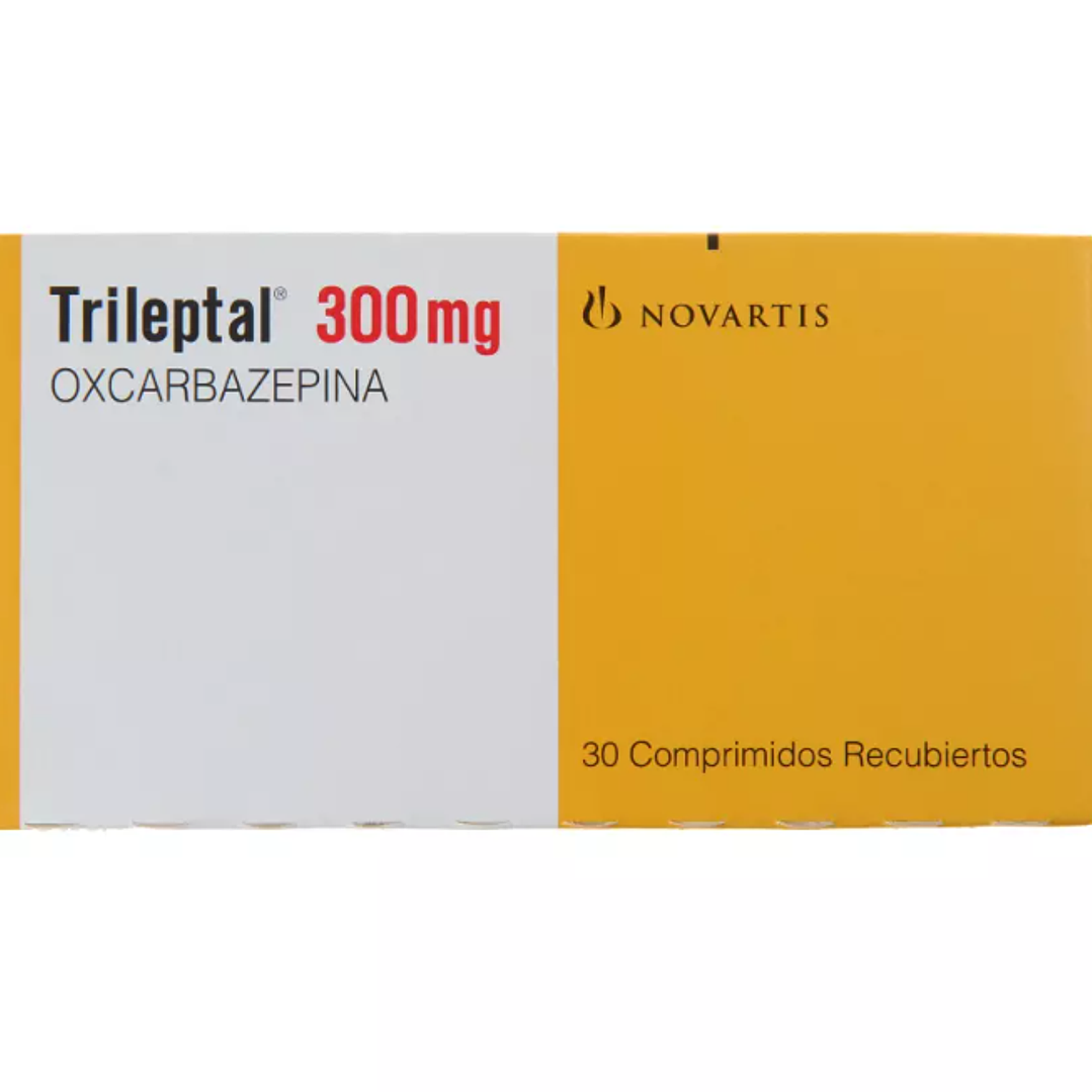 Trileptal Oxcarbazepina 300 mg 30 Comprimidos recubiertos. 1