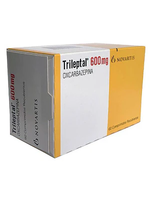 Trileptal Oxcarbazepina 600 mg 60 Comprimidos recubiertos.