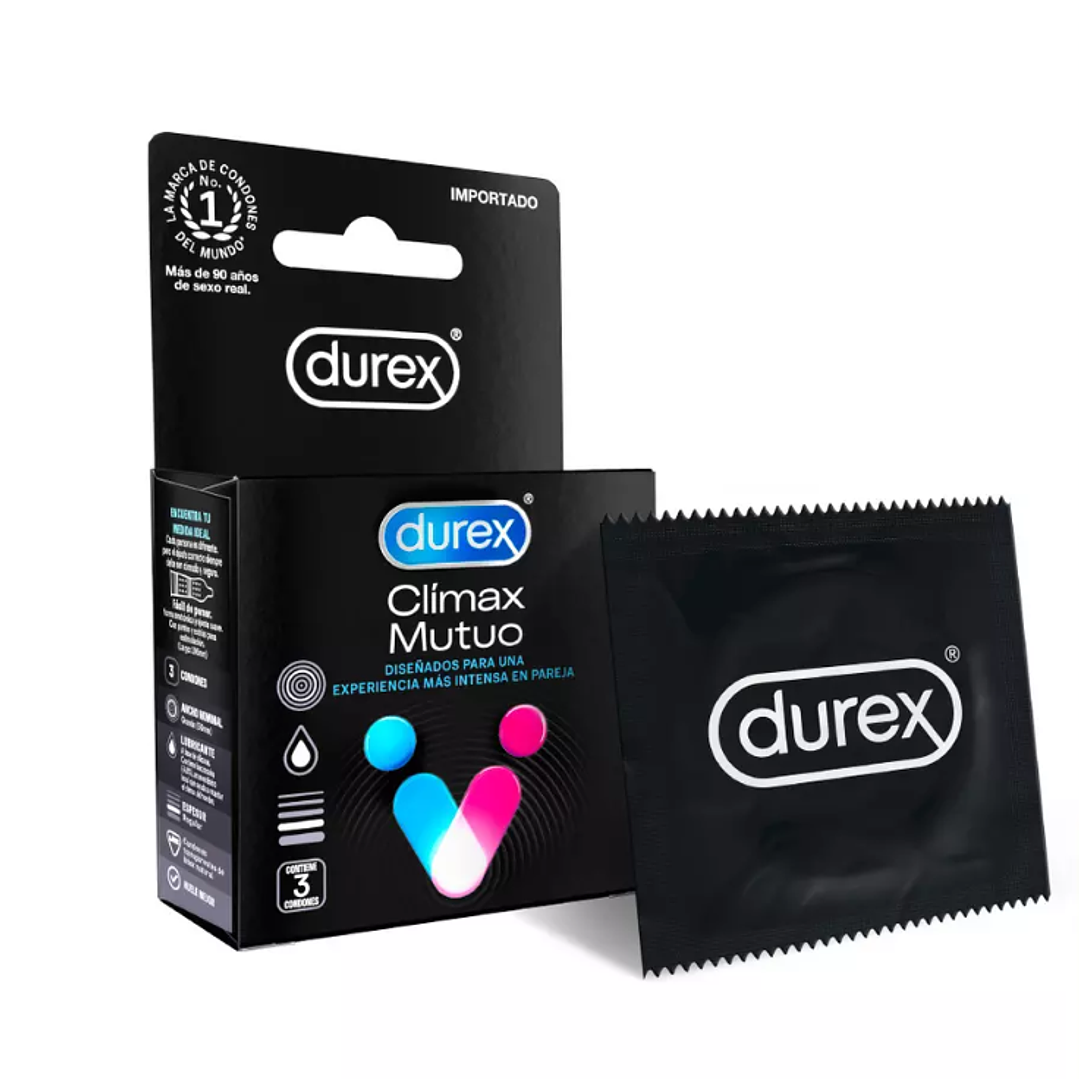 Durex Climax Mutuo preservativos 3 unidades. 1