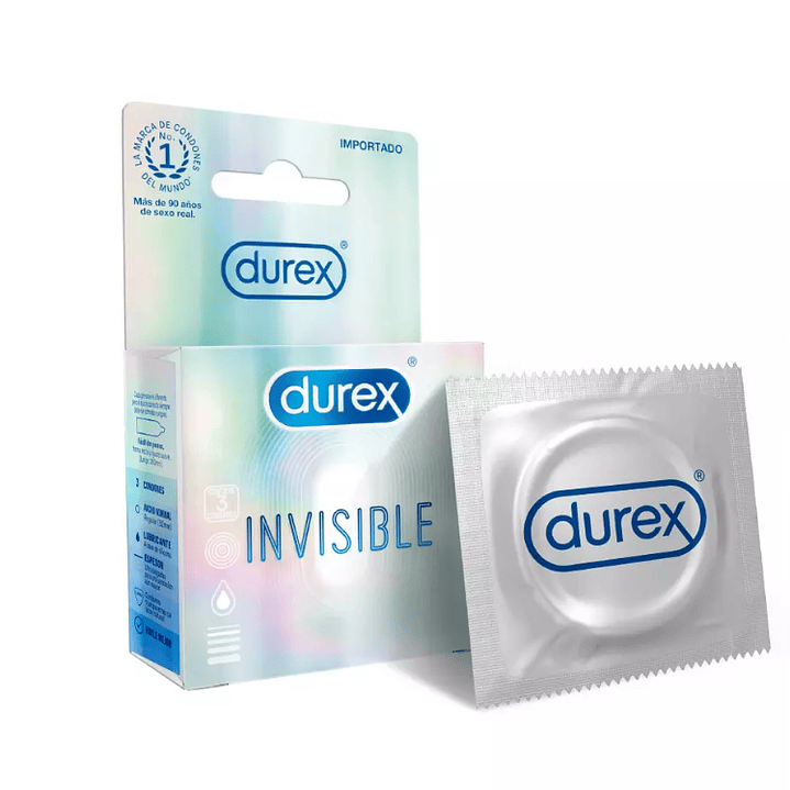 Durex Invisible preservativos 3 unidades. 1