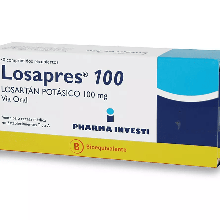 Losapres (B)  100 mg 30 Comprimidos. 1