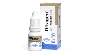 Oftagen 0,3% Solución oftálmica 5 ml.