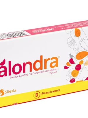 Alondra (B) Dionogest 2 mg 30 Comprimidos recubiertos.