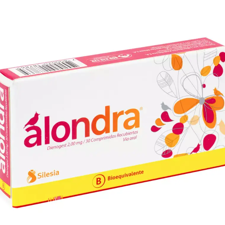 Alondra (B) Dionogest 2 mg 30 Comprimidos recubiertos. 1