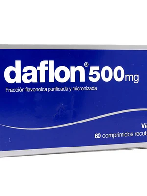 Daflon 500 mg 60 Comprimidos recubiertos.