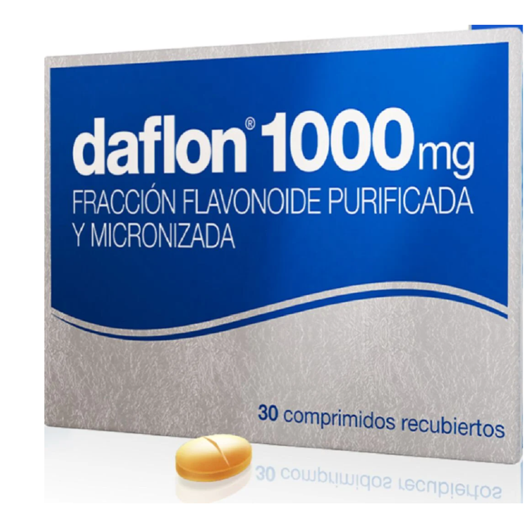 Daflon 1000 mg 30 Comprimidos recubiertos. 1