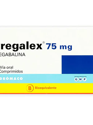 Pregalex (B) Pregabalina 75 mg 30 Comprimidos.