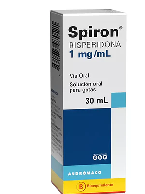 Spiron (B) Riperidona 1 mg / ml Gotas 30 ml.