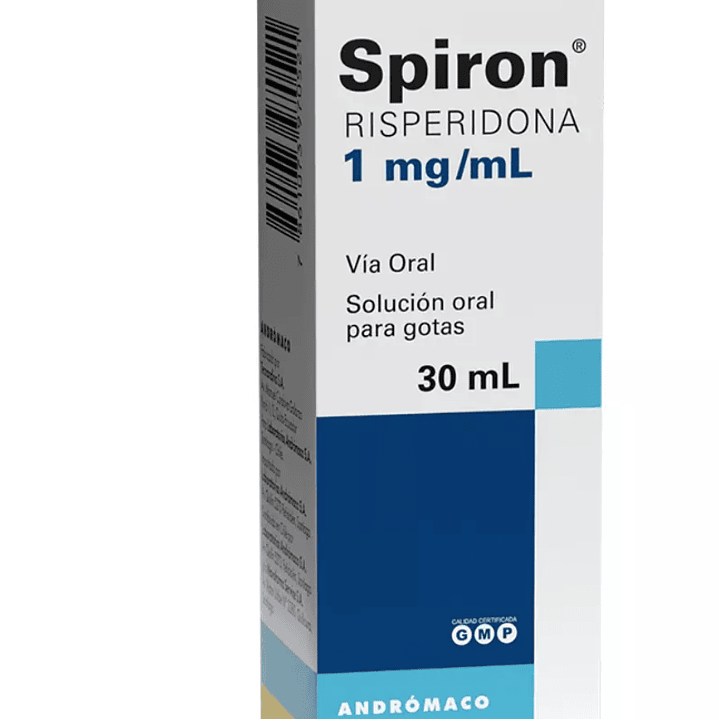 Spiron (B) Riperidona 1 mg / ml Gotas 30 ml. 1