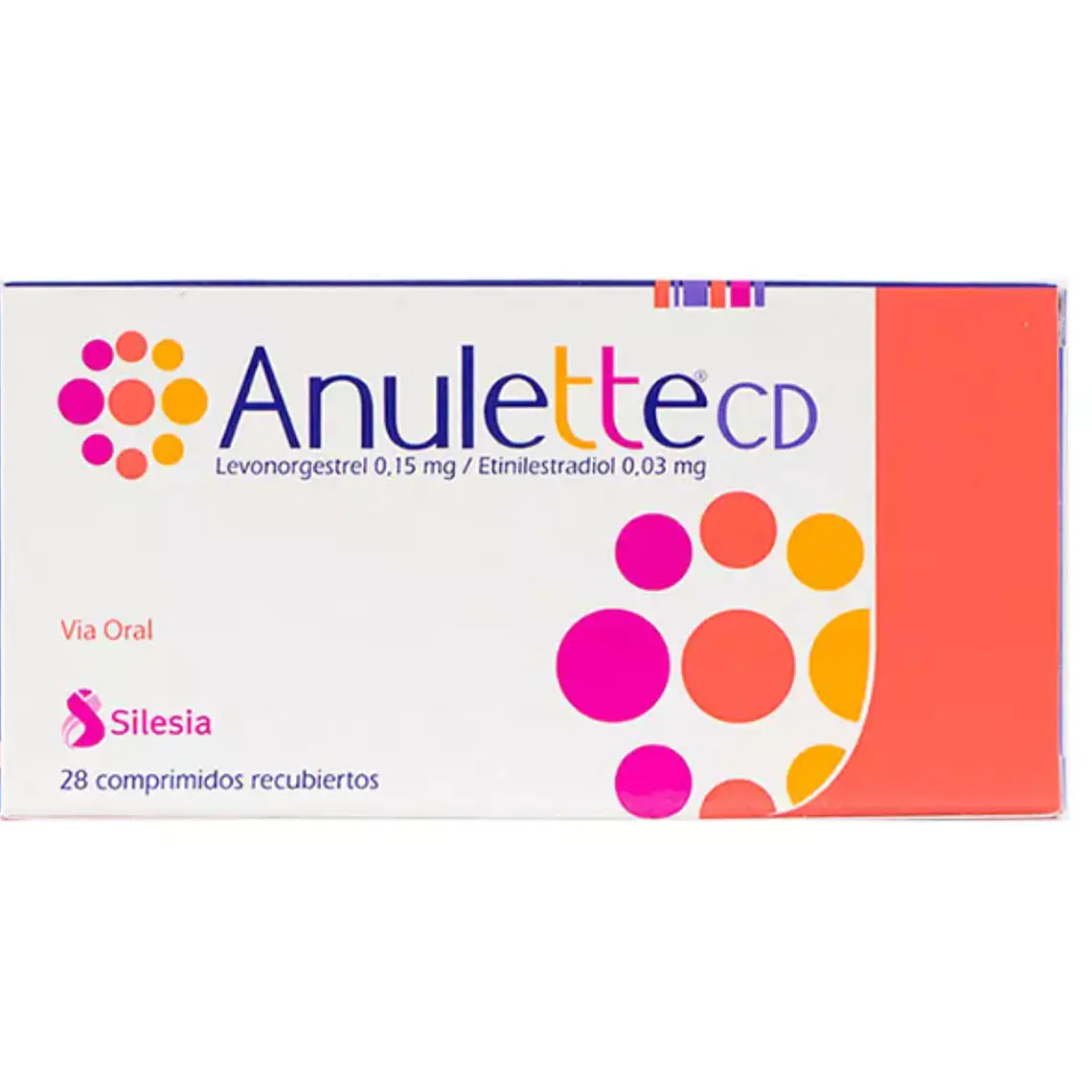 Anulette CD Levonorgestrel Etinilestradiol 28 Comprimidos. 1