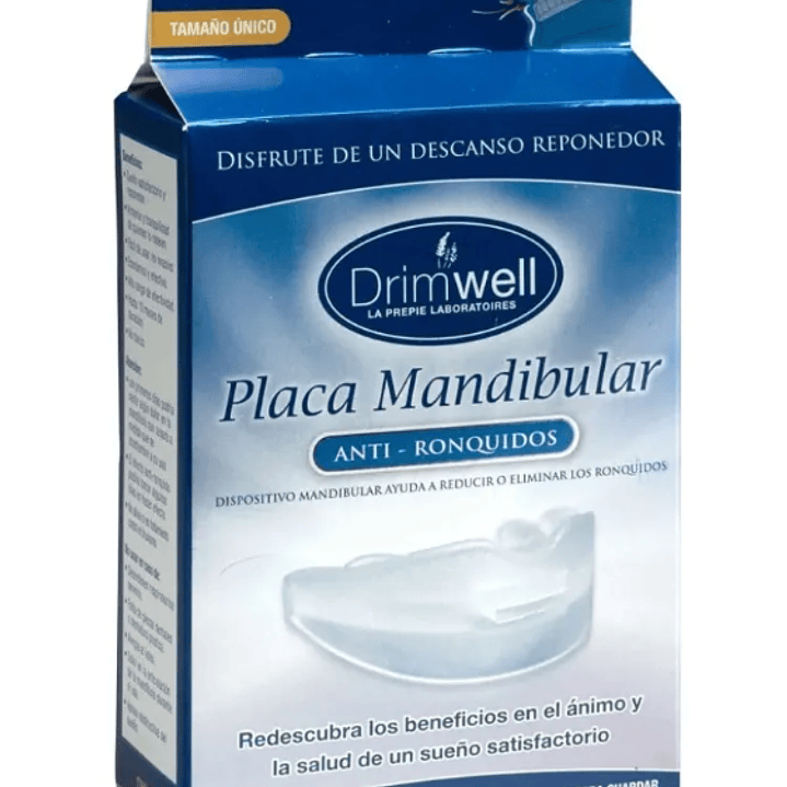 Placa Mandibular Anti-Ronquidos, Drimwell 1