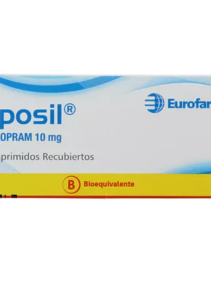 Reposil (B) Escitalopram 10 mg 30 Comprimidos.