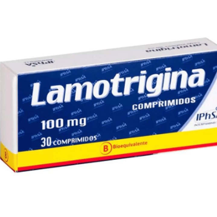 Lamotrigina (B) 100 mg 30 Comprimidos. 1