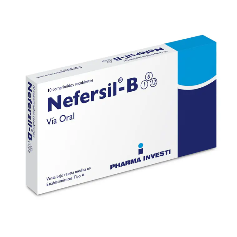 Nefersil B 10 Comprimidos. 1
