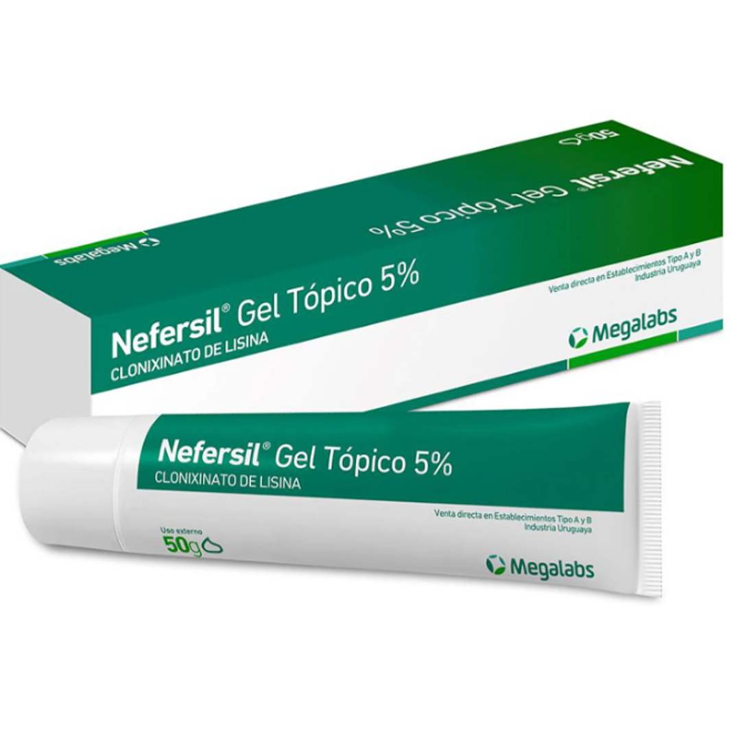 Nefersil Gel tópico 5 % 50 g. 1