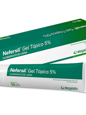 Nefersil Gel 5% por 50  gramos
