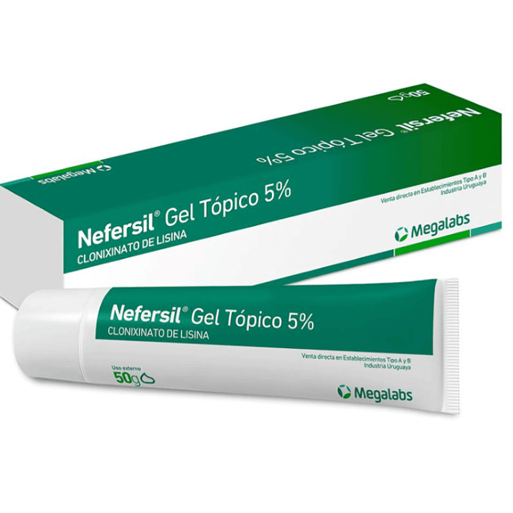 Nefersil Gel tópico 5 % 50 g. 1
