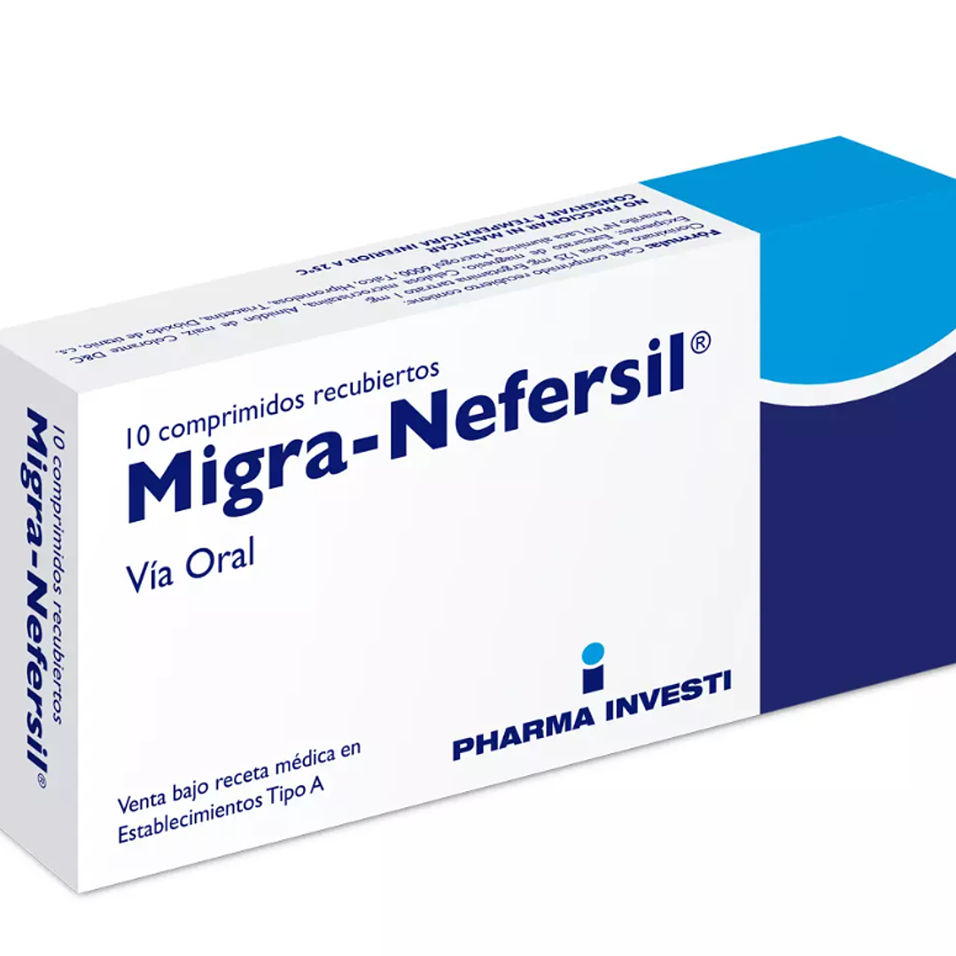 Migra-Nefersil  10 Comprimidos recubiertos. 1