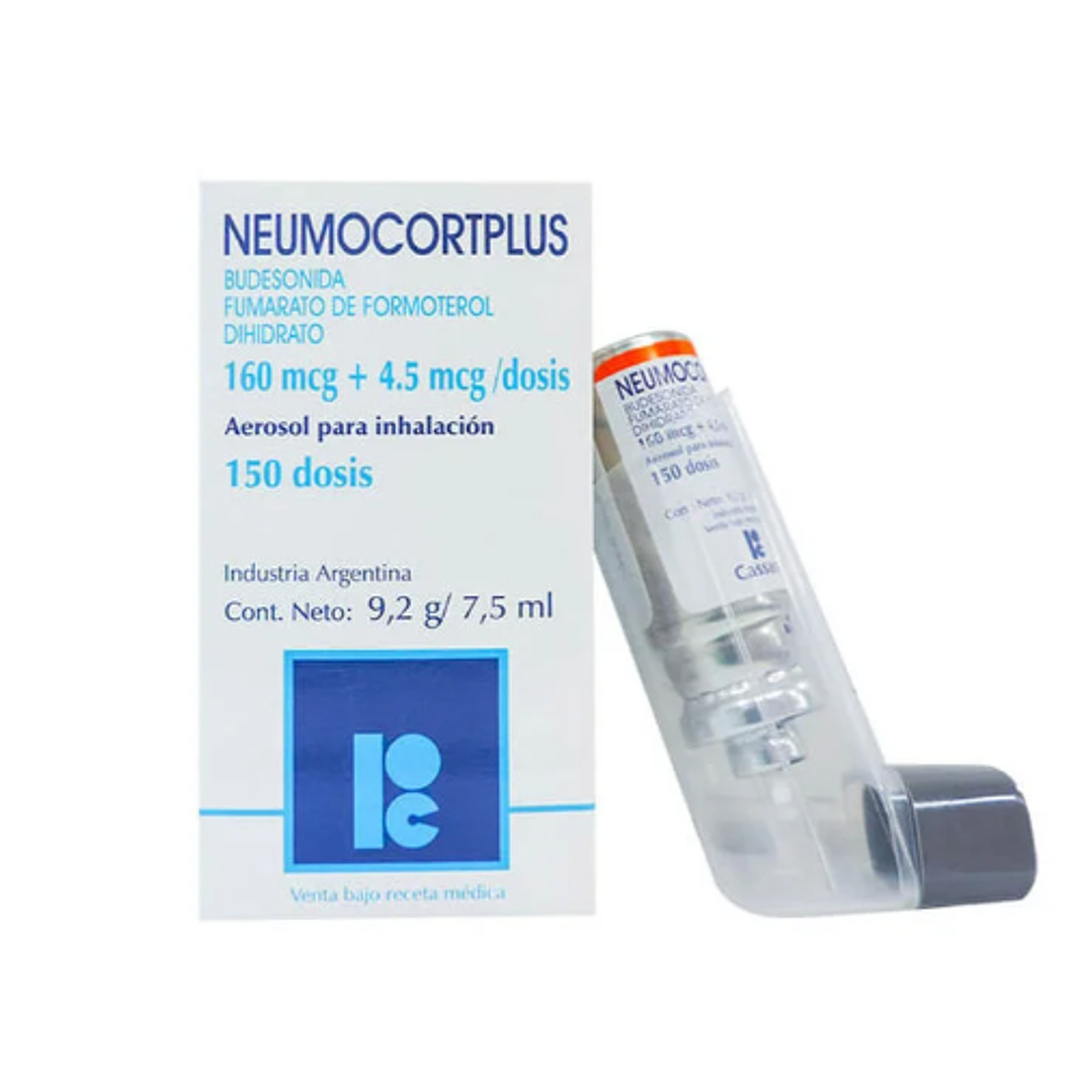 Neumocort Plus 160/4,5 mcg  Inhalador 150 Dosis. 1