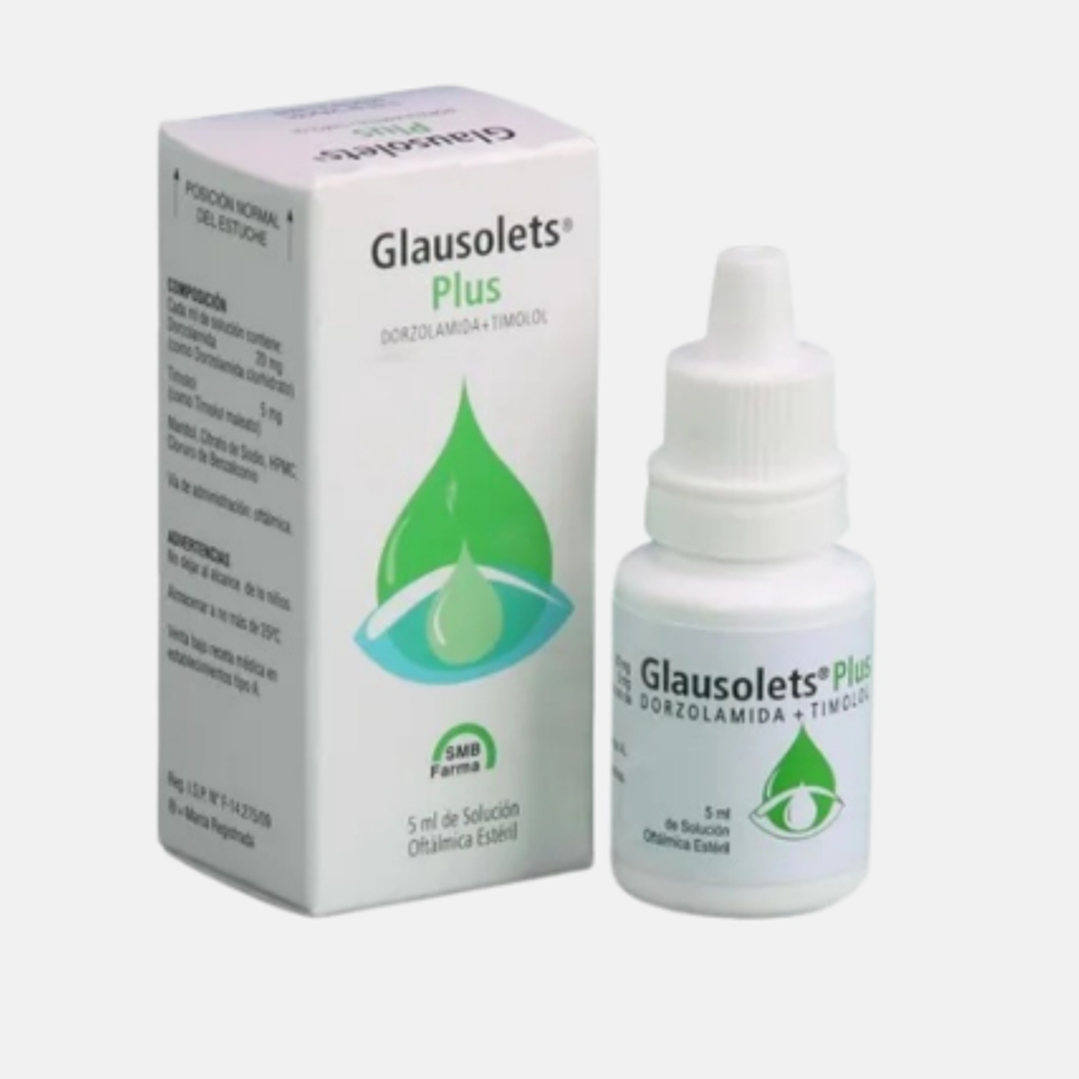 Glausolets Plus Solución oftálmica 5 ml. 1