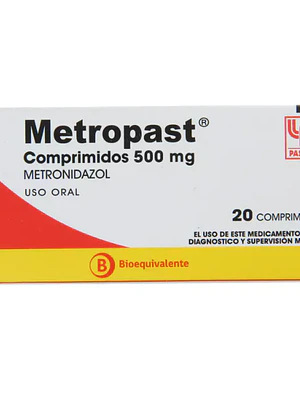 Metropast (B) 500 mg 20 Comprimidos.