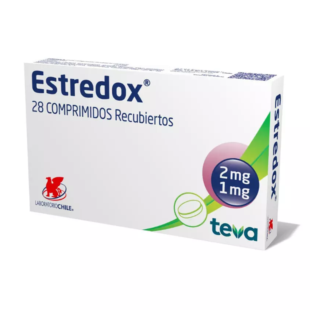 Estredox Drosperidona, Estradiol  28 Comprimidos. 1