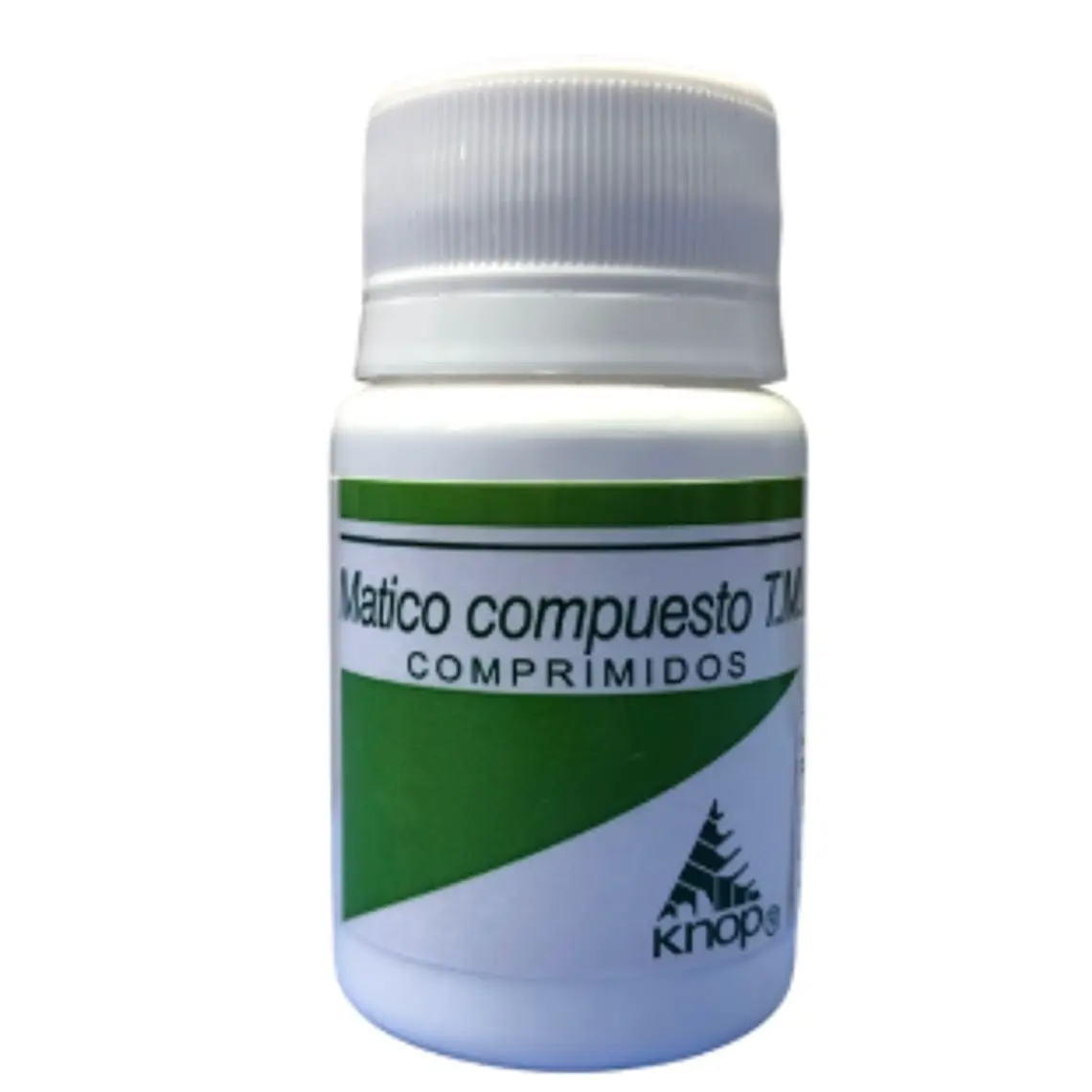 Matico TM Comprimidos. Knop 1
