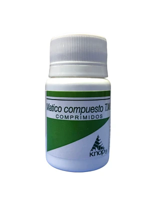 Matico TM Comprimidos. Knop