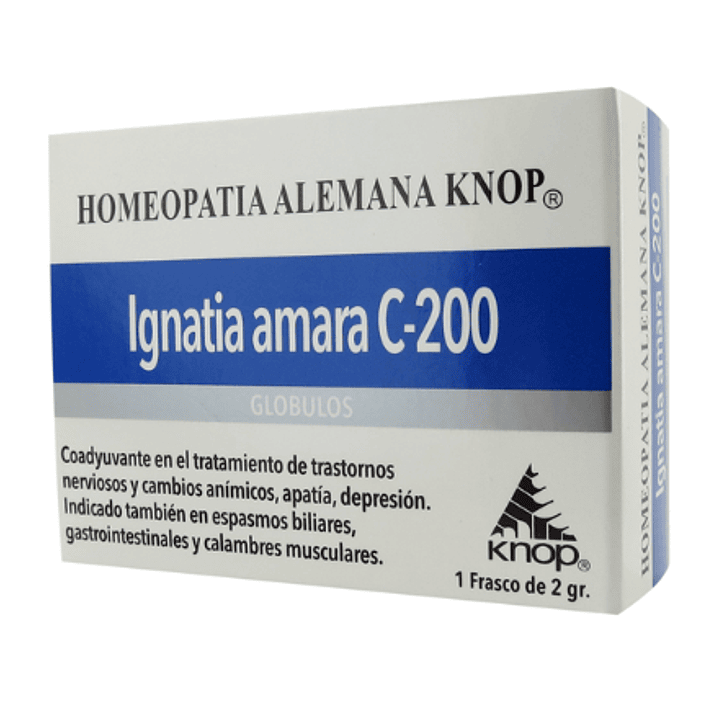 Ignatia Amara C-200 Glóbulos 1 frasco 2 g. 1