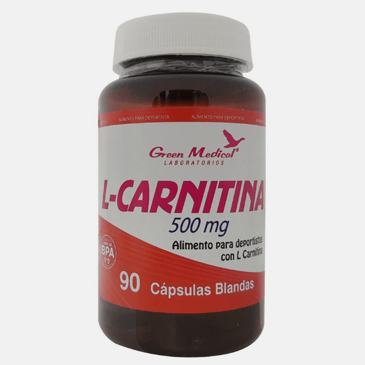 L-Carnitina 90 Cápsulas blandas. Green Medical 1