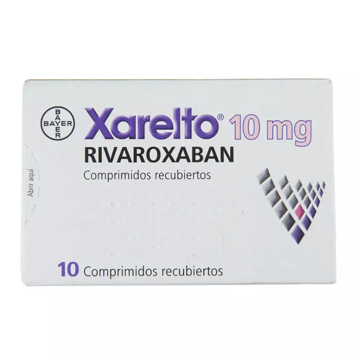 Xarelto 10 mg 10 Comprimidos recubiertos. 1