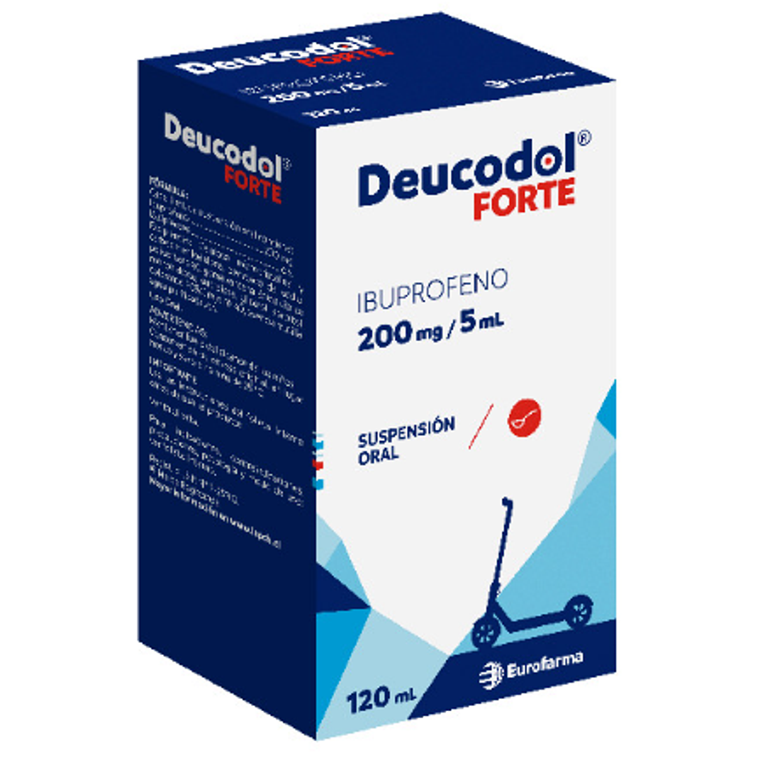 Deucodol Forte 200 mg / 5 ml Jarabe 120 ml. 1
