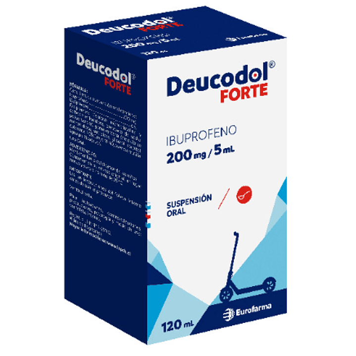 Deucodol Forte 200 mg / 5 ml Jarabe 120 ml. 1