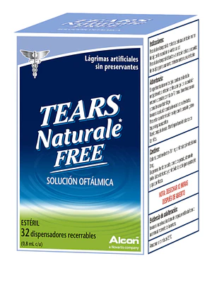 Tears Natural Free Solución oftálmica 32 Dosis