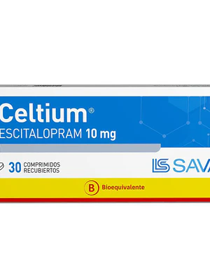 Celtium (B) Escitalopram 10 mg 30 Comprimidos.