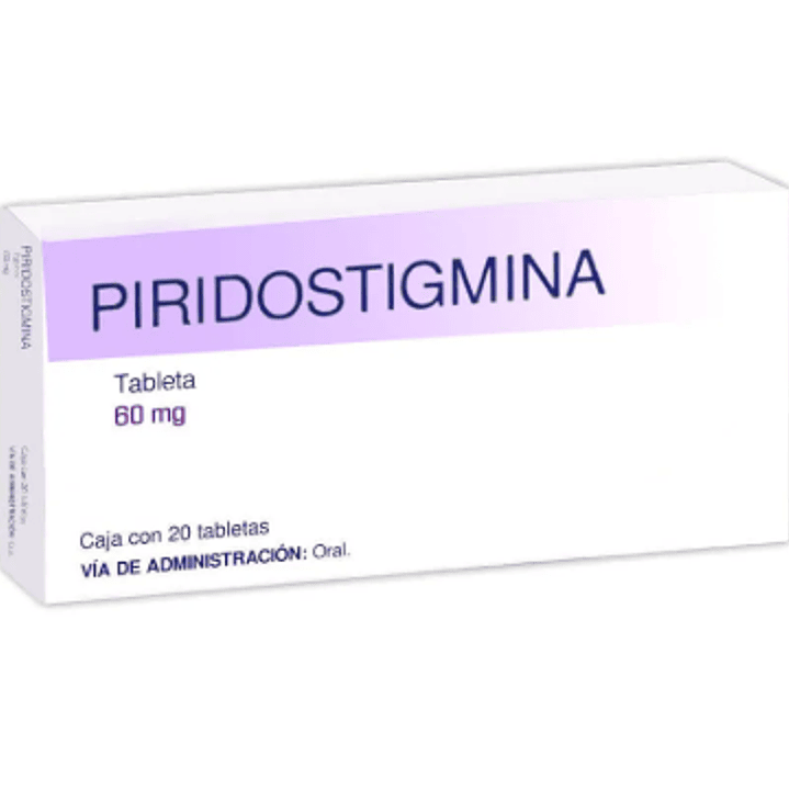 Piridostigmina 60 mg 20 Tabletas. 1