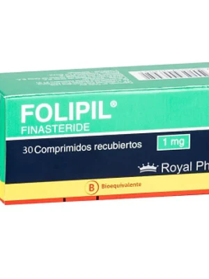 Folipil (B) Finasterida 1 mg 30 Comprimidos recubiertos.