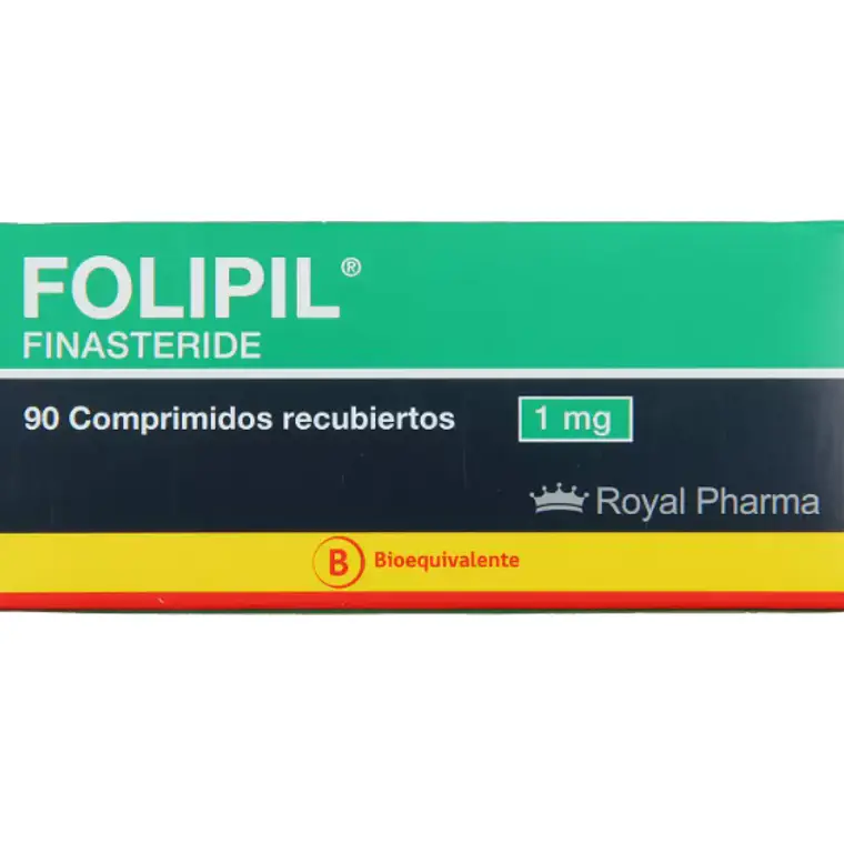 Folipil (B) Finasterida 1 mg 90 Comprimidos. 1