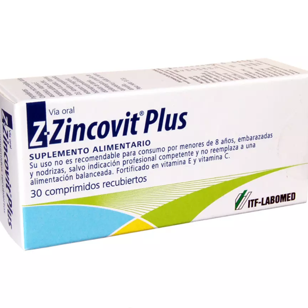 Z-Zincovit Plus 30 Comprimidos. 1