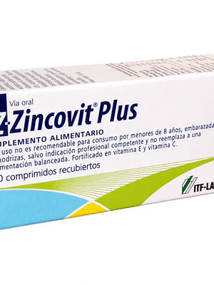 Z-Zincovit Plus 30 Comprimidos recubiertos.