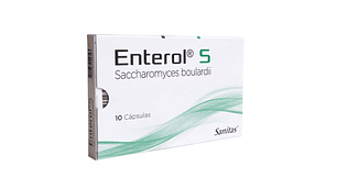 Enterol S 250 mg 10 Cápsulas.