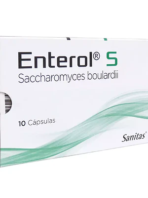 Enterol S 250 mg 10 Cápsulas. Sanitas
